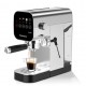 Rohnson Μηχανή Espresso 1360W Πίεσης 20bar Ασημί R-98100